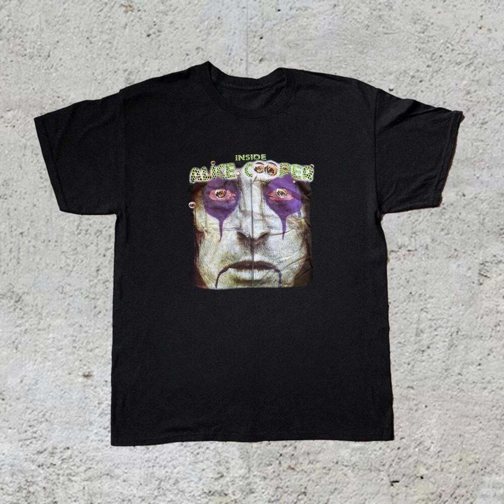 Black Alice Cooper Graphic Tee